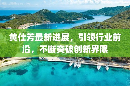 黃仕芳最新進展，引領(lǐng)行業(yè)前沿，不斷突破創(chuàng)新界限