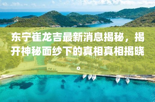 東寧崔龍吉最新消息揭秘，揭開神秘面紗下的真相真相揭曉。