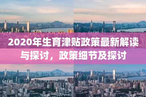 2020年生育津貼政策最新解讀與探討，政策細(xì)節(jié)及探討