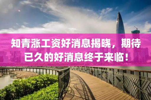 知青漲工資好消息揭曉，期待已久的好消息終于來(lái)臨！