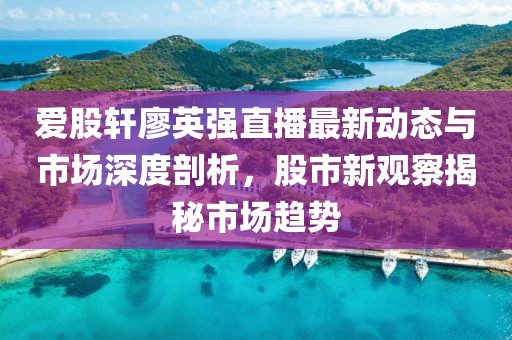 愛股軒廖英強直播最新動態(tài)與市場深度剖析，股市新觀察揭秘市場趨勢