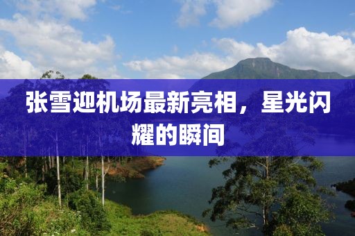 張雪迎機(jī)場(chǎng)最新亮相，星光閃耀的瞬間
