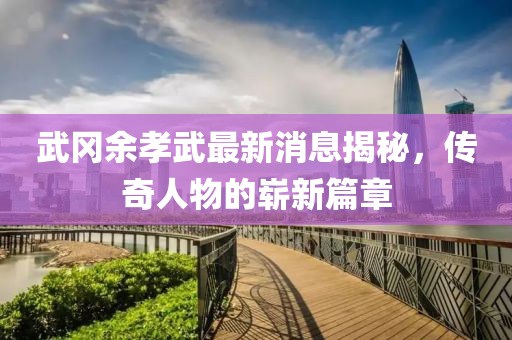 武岡余孝武最新消息揭秘，傳奇人物的嶄新篇章