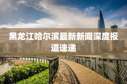 黑龍江哈爾濱最新新聞深度報(bào)道速遞