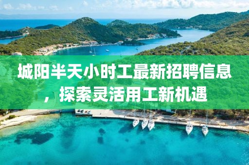 城陽半天小時工最新招聘信息，探索靈活用工新機遇