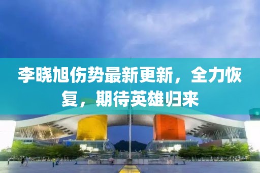 李曉旭傷勢最新更新，全力恢復，期待英雄歸來