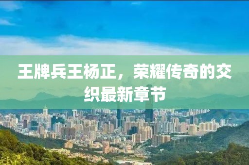 王牌兵王楊正，榮耀傳奇的交織最新章節(jié)