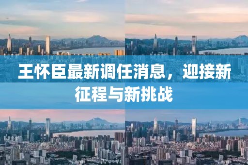 王懷臣最新調(diào)任消息，迎接新征程與新挑戰(zhàn)