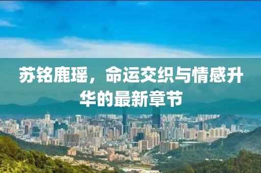 蘇銘鹿瑤，命運(yùn)交織與情感升華的最新章節(jié)
