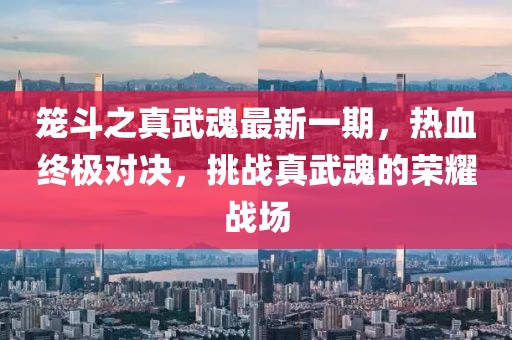 籠斗之真武魂最新一期，熱血終極對決，挑戰(zhàn)真武魂的榮耀戰(zhàn)場