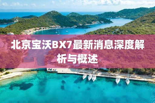 北京寶沃BX7最新消息深度解析與概述