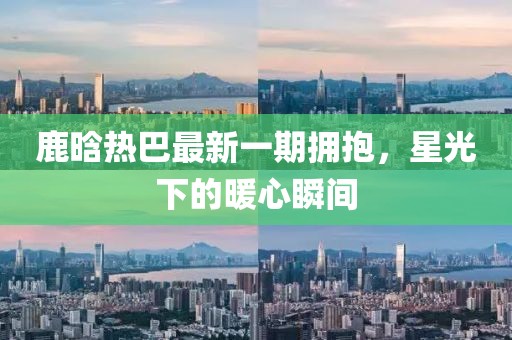 鹿晗熱巴最新一期擁抱，星光下的暖心瞬間