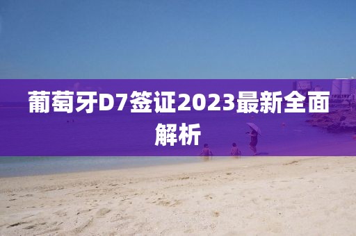 葡萄牙D7簽證2023最新全面解析