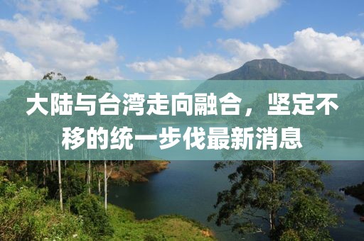 大陸與臺(tái)灣走向融合，堅(jiān)定不移的統(tǒng)一步伐最新消息