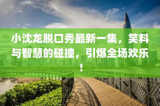 小沈龍脫口秀最新一集，笑料與智慧的碰撞，引爆全場(chǎng)歡樂！