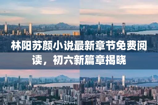 林陽蘇顏小說最新章節(jié)免費閱讀，初六新篇章揭曉