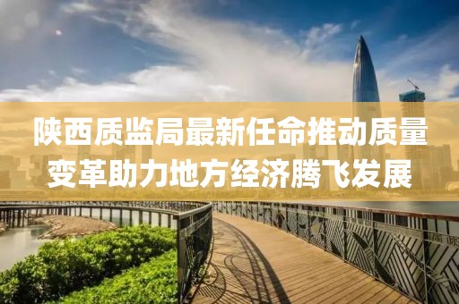 陜西質(zhì)監(jiān)局最新任命推動質(zhì)量變革助力地方經(jīng)濟騰飛發(fā)展
