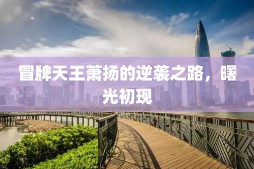 冒牌天王蕭揚(yáng)的逆襲之路，曙光初現(xiàn)