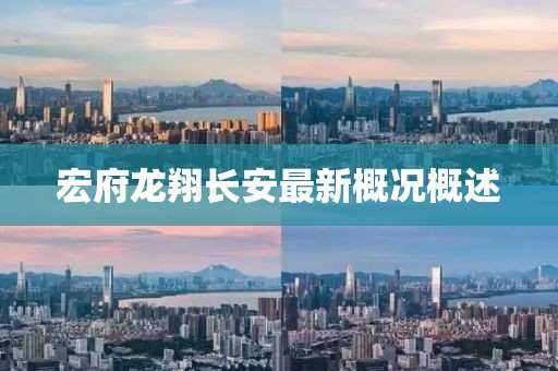 宏府龍翔長安最新概況概述