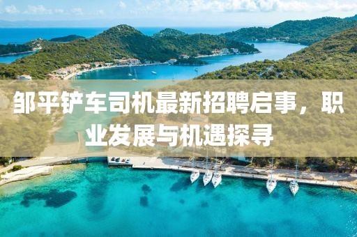 鄒平鏟車司機(jī)最新招聘啟事，職業(yè)發(fā)展與機(jī)遇探尋